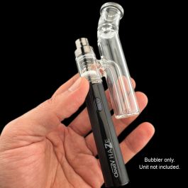 CloudV HAZE Aqua Bubbler Glass Attachment for Smooth Vaporization, Non-Spill Design